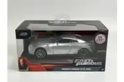 Fast and Furious Brians Nissan GT-R R35 Silver 1:32 Scale Jada 97383