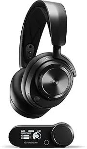 SteelSeries Arctis Nova Pro Wireless - Multi-System Gaming Headset - Hi-Fi Driver - Active Noise Cancellation - Infinity Power System - PC, PS5, PS4, Switch, Smartphone