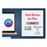 在飛比找蝦皮購物優惠-[S277X]iStat Menus for Mac v6.