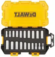 Deep Socket Set, SAE & Metric, 3/8-In. Drive -DWMT73812