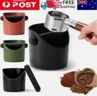 Espresso Grind Knock Box Coffee Waste Container Shock-Absorbent Coffee Dump Bin