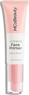 MCoBeauty Hydrating Face Primer - Hydrates, Primes And Evens The Skin Tone - Keeps Makeup Looking Flawless All-Day - Oil-Free Formula Won't Clog Pores - Supercharged With Hydration - 1.01 Oz