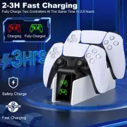 FC400 PS5 Controller Charger LED light Dual Stand Charger Dock PS5 Controller Ch
