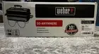 Weber Go Anywhere 160-Sq in Black Portable Charcoal Grill Black New In Box