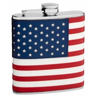 6 oz "The Patriot" American Flag Flask