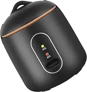 Mini Rice Cooker Multifunction 200W Power, 1.2L Capacity, Non Stick Coating, Simple Operation, Small Rice Cooker Portable Rice Cooker Electric Lunch Box Convenient to Use