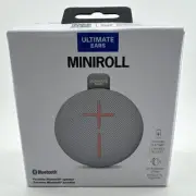 New Ultimate Ears Miniroll Portable Bluetooth Speaker Gray SR0197