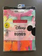 BONDS BABY ZIP WONDERSUIT - SIZE 3 - FLAMINGO - THE JUNGLE BOOK - BNIP