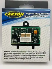 CARSON CARRERA DIGITAL DECODER CHIP LETS SCALEXTRIC DPR RUN ON CARRERA TRACKS