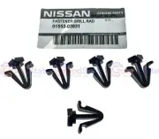 Genuine NISSAN Elgrand E50 E51 Serena C23 Micra K11E Front Grille Clips Set Of 5 (for: Nissan)