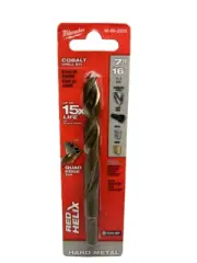 Milwaukee 7/16 in. Cobalt Red Helix Twist Drill Bit 48-89-2325