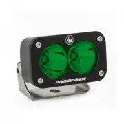 Baja Designs Single S2 Sport Green Spot 5000K LED Light Pod 1130 Lumens