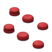 Skull & Co. Thumb Grip Set for Nintendo Switch Joy-Con Controller (Mario Red)