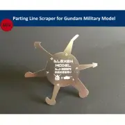 Parting Line Scraper Hand Tool for Gundam Assembly Model Hobby Kits Version 2
