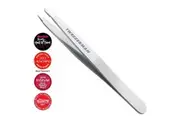 3x Tweezerman Slant Tweezer Stainless Steel