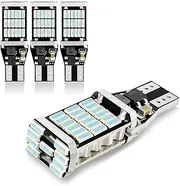 Sodcay Pack-4 LED Reverse Lights, T15 4014 45SMD Chipsets Backup Reverse Light Bulbs, Canbus Error Free Brake Stop Cargo Backup Lights (Red)