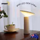 LED Bedside Mini Table Lamp Cordless USB Bedside Light Reading Rechargeable Gift