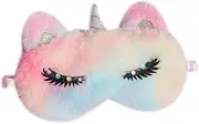 Gatuida Unicorn Design Sleep Mask Multi Function Eye Cover for Light Blocking Comfortable Blindfold for Sleeping for Daily Use Travel and Naptime