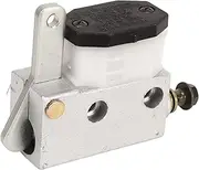 Metal Construction Brake Master Cylinder Pump, Upgrade Your Go Kart Brake System with Premium Material, Replacement for ATV UTV Three Wheel Brake Pump, Simple Installation for