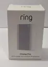 Ring Chime Pro White Wifi Extender and Chime for Ring Devices New