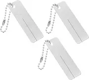 Milisten 3pcs Portable Fishing Hook Sharpener Tools Compact Keychain Sharpener for Hook Grinding Lightweight Construction for Easy Carrying for Fishing Enthusiasts