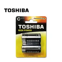 在飛比找momo購物網優惠-【TOSHIBA 東芝】鹼性2號電池 2入