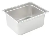 Anti-jam Steam Pan, Half-size, 6", 23 Ga S/S (6 Each)