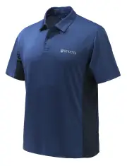Beretta Flash Tech Shooters Polo - Blue Total Eclipse #mt281-t1938-0504