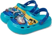 [Skechers] Unisex-Child Foamies Swifters Ii-Illumi-Shark Slide Sneaker