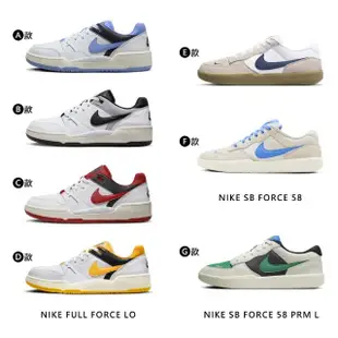 【NIKE 耐吉】休閒鞋 運動鞋 空軍一號 AIR FORCE 1 07 男鞋 黑 白 多款任選(CT2302100&)