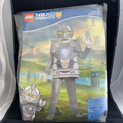 LEGO® Nexo Knights Lance Warrior Halloween Costume Size 4-6 Kids Children Deluxe