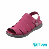 在飛比找momo購物網優惠-【PANSY】flippy夏季透氣防滑兩用式涼鞋 粉色(31