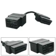 Black For TOYOTA Diagnostic Scanner 17Pin OBD1 to OBD2 Convertor Adapter Cable