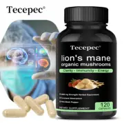 Lion's Mane-Brain Health Support Supplement-Focus and Memory Mushroom Supplement