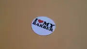 Pre Cut One Inch Bottle Cap Images I Love My Barber Free Ship