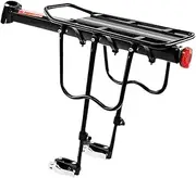 Hellery Adjustable Bike Luggage Cargo Rack Accessory Large Capacity Carrier Rack