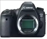 Canon EOS 6D 20.2MP Digital SLR Camera - Black