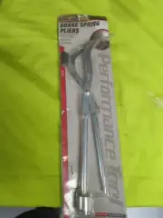 Performance Tool W175 Brake Spring Pliers, Drum Brake Shoe Return Spring Install