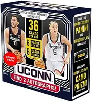 2024-25 Panini University of Connecticut Collegiate Basketball Hobby Trading Card Box (2 Autographs Per Hobby Box)