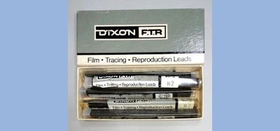 vintage BOX TUBES pencil FILM TRACING REPRODUCTION LEADS for DRAFTSMEN HOLDERS