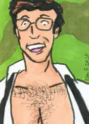 GARY GREENE Sketch Card by Korey Watkins - Legends Of Tomorrow