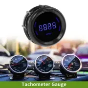 2" 52mm Tachometer Gauge Colorful LED Digital 0-10000RPM Universal Car
