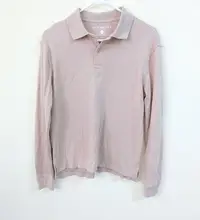 在飛比找Yahoo!奇摩拍賣優惠-全新 NET 男裝素色長袖POLO衫(20