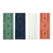 4X(40Pcs Wall-Mounted Punch- Household Self-Adhesive Socket Holder Wire7386