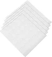 JEWEDECO 5 Sheets Double Sided Adhesive Dots Strong Hold Removable for Photo Wall Stickers Art Crafts Sound Foam Adhesive Circles