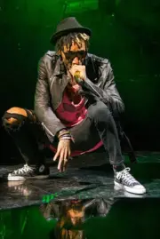 Wiz Khalifa at as part of the Under The Influence of Music Tour at- Old Photo 38