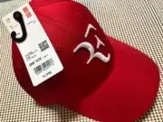 Uniqlo x Roger Federer RF Tennis Cap/Hat 17 Red Brand New Free Shipping