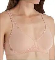 [Wolford] Women's Cotton Contour 3w Skin Bra, Rose Tan, (36) D