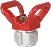 [zolyet] Spray Paint Accessory Universal Tool Airl Paint Spray Gun Flat Tip Nozzle Guard Seat for Wagner Paint Sprayer Red