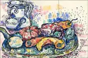 Still Life Tile Backsplash Paul Signac Art Ceramic Mural PS2001